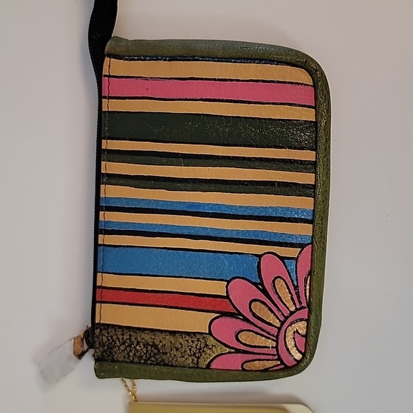 Anuschka Handbags - NWT Anuschka Zip Up Change Purse